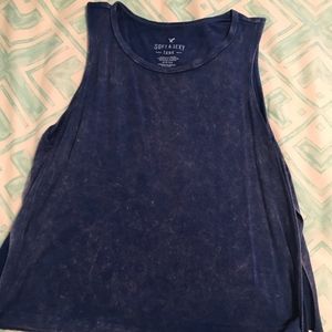 American Eagle Blue Tank